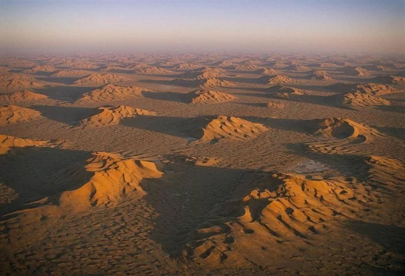 10 потрясающих видов на пустыни с воздуха