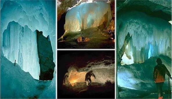 Айсризенвельт - пещера из зимней сказки