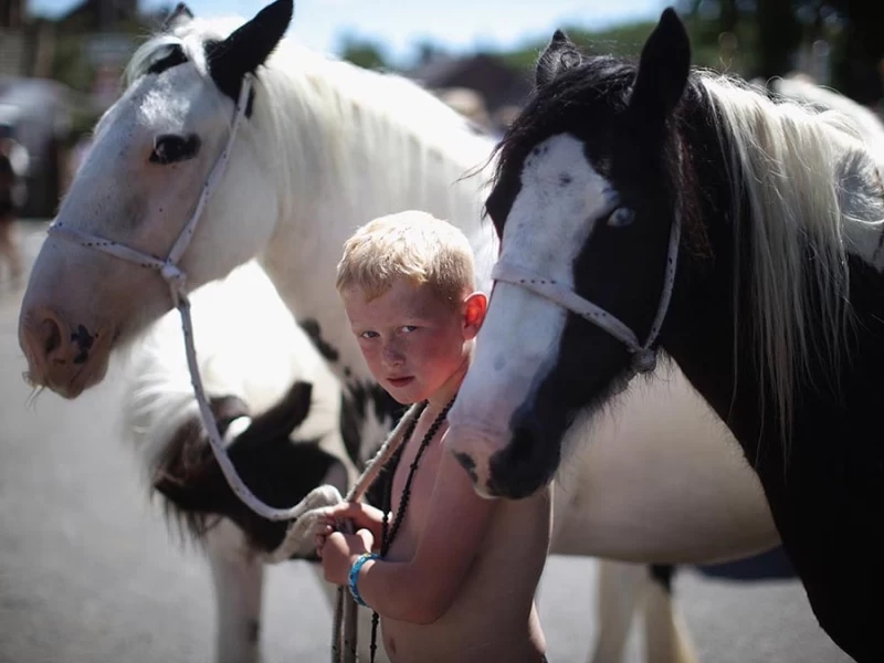 Цыганская конная ярмарка в Эпплби
