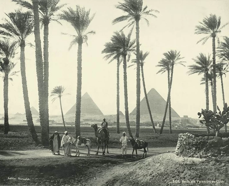 Фотографии из Египта 1870-х годов