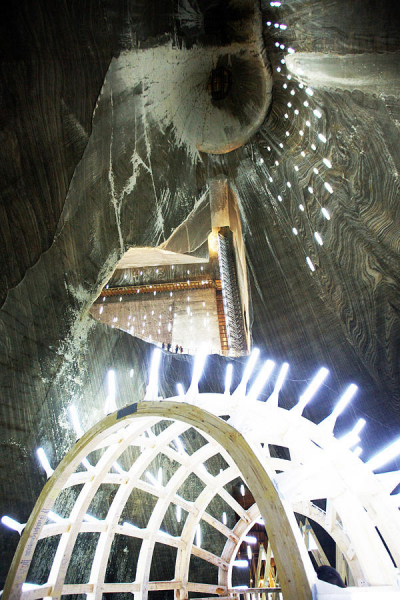 Гигантская соляная шахта Салина Турда
