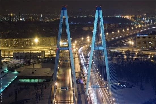 Кантемировский мост - достопримечательность Санкт-Петербурга