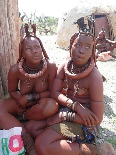 Красавицы племени химба из Намибии