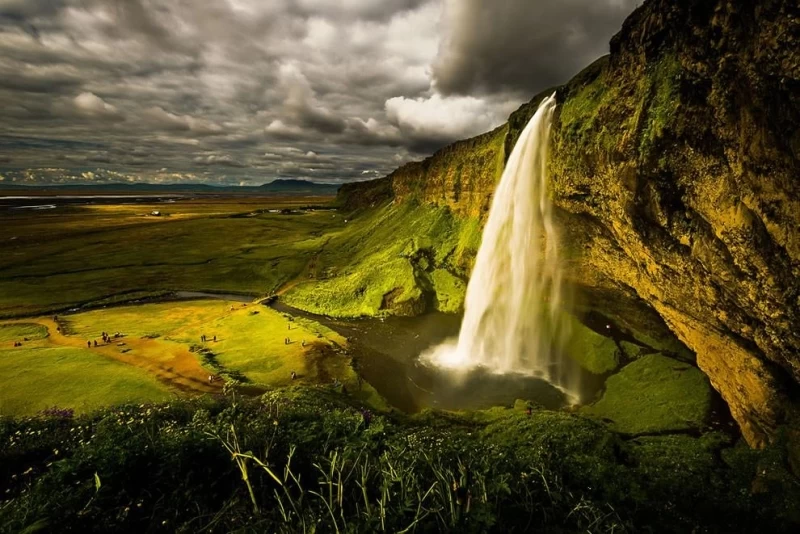 Красоты водопадов Исландии в фотографиях