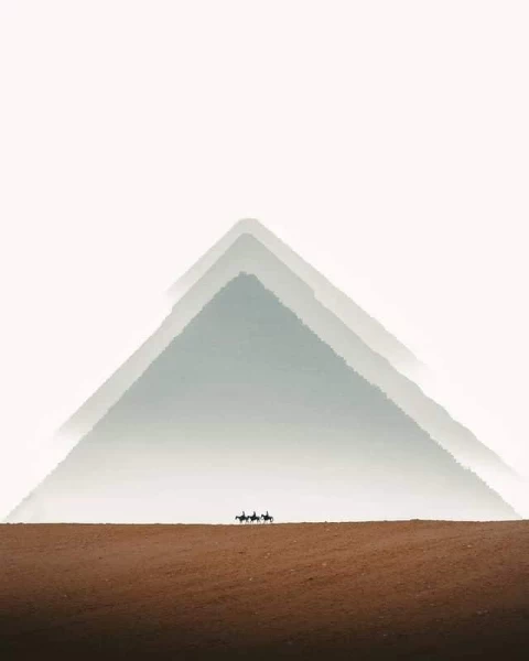 Пирамиды Гизы, какими вы их еще не видели