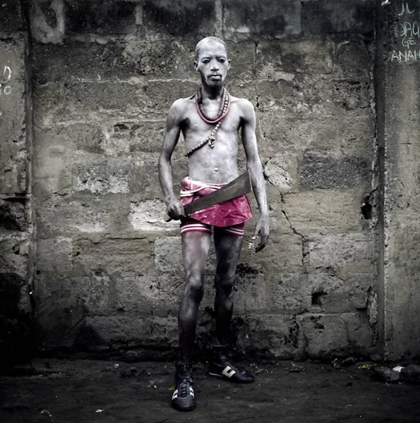 Портреты рестлеров из Конго