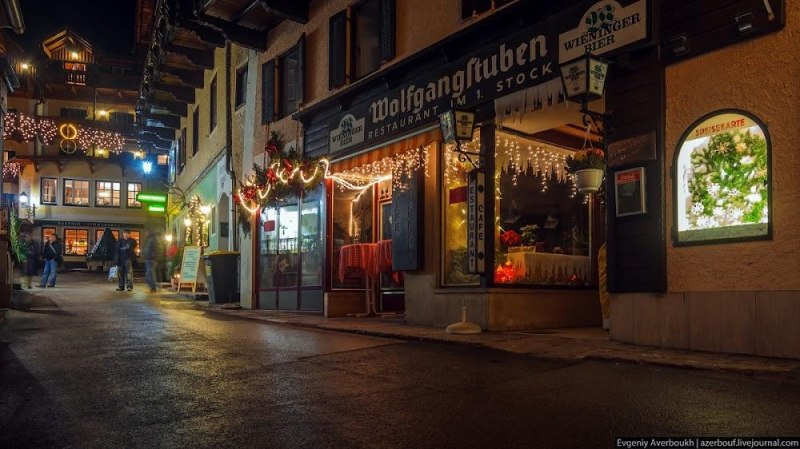 Рождественская сказка Австрии. Ночные огоньки Санкт-Гильгена