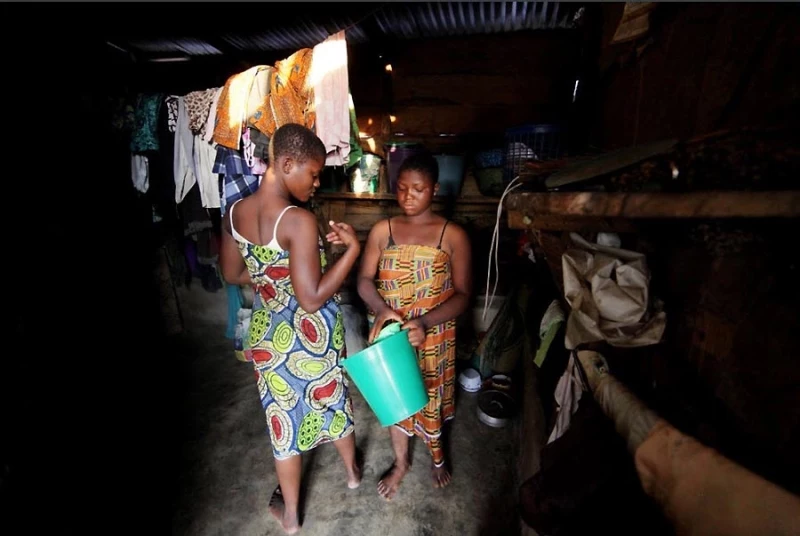 Рыночные девушки из Ганы