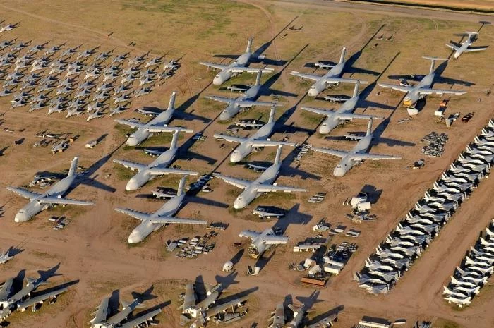 Самое большое кладбище самолетов