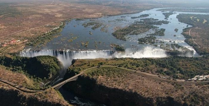 Самый большой водопад, реки в Африке