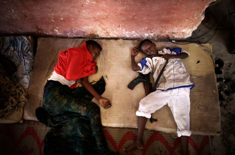 Сомалийские дети-солдаты