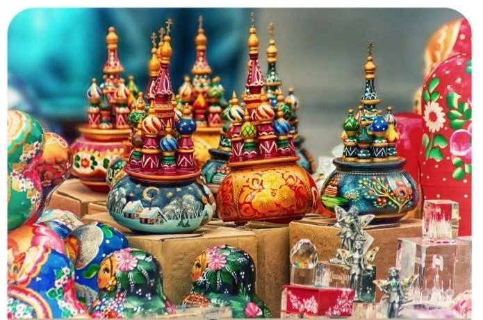 Сувениры из России в память о приятном отдыхе 