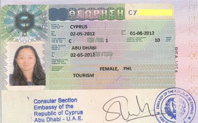 Виза на Кипр: пошаговая инструкция по оформлению