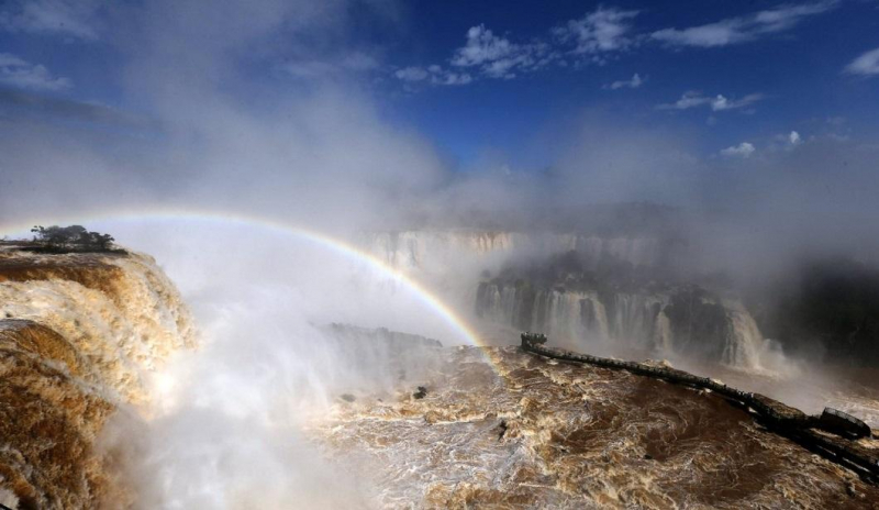 Захватывающие дух водопады Игуасу