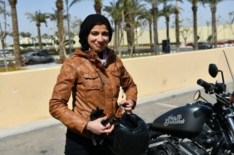 Женщины Ближнего Востока на байках в проекте французского фоторепортера Жиля Бадера