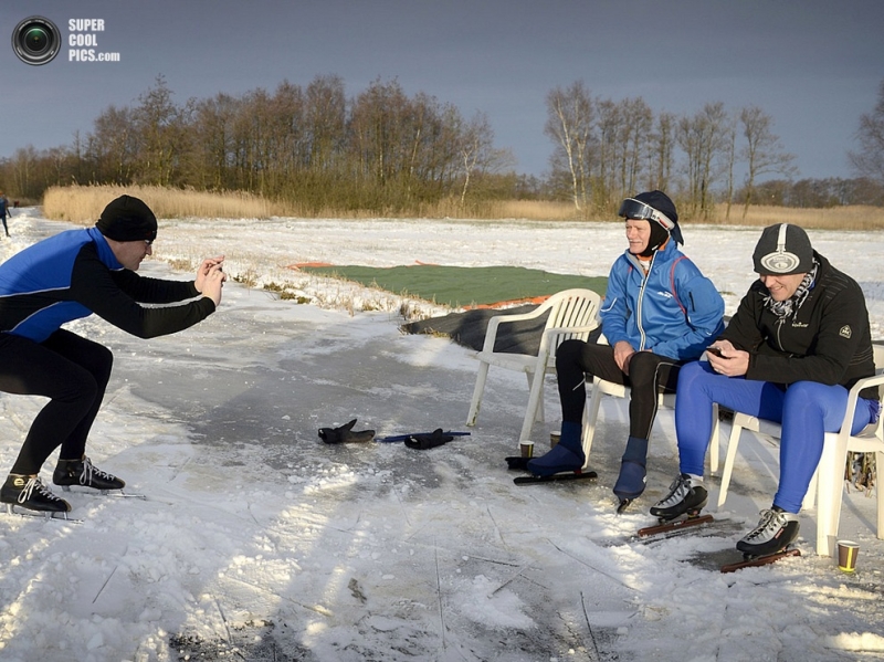 Голландцы на льду (14 фото)