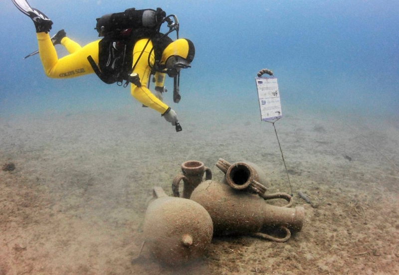 Подводный исторический парк в Хорватии