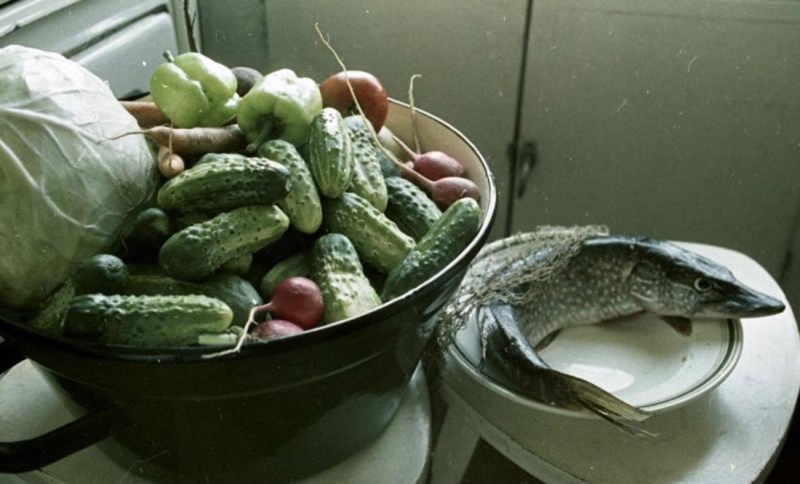 Советские фото еды, до появления Instagram 