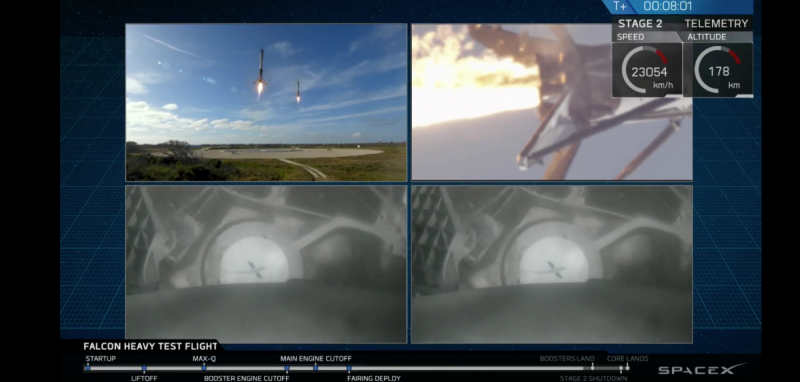 SpaceX's Falcon Heavy - невероятный успех и лучшие моменты 