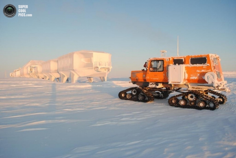 Halley VI — «ходячая» антарктическая станция (12 фото + видео)