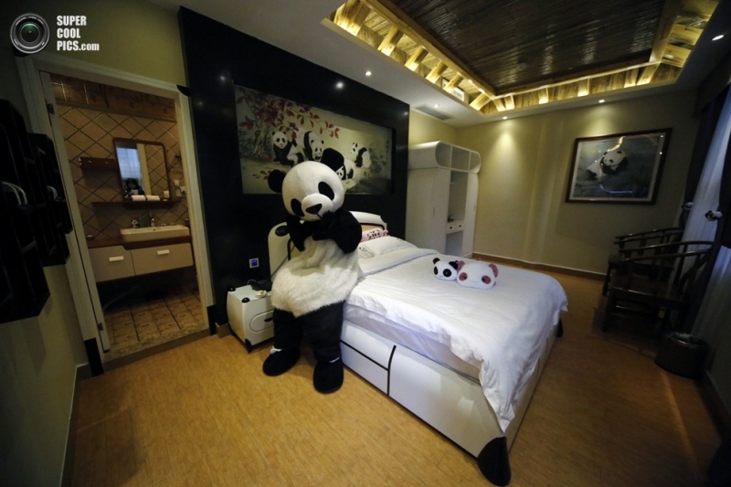 Тематический панда-отель (6 фото)